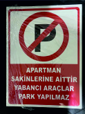 Apartman Park Yasak